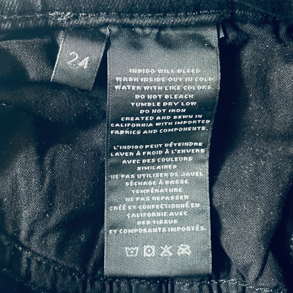 J Brand Size 24 Black Selena Mid-riseBootcut Jean - Picture 9 of 9